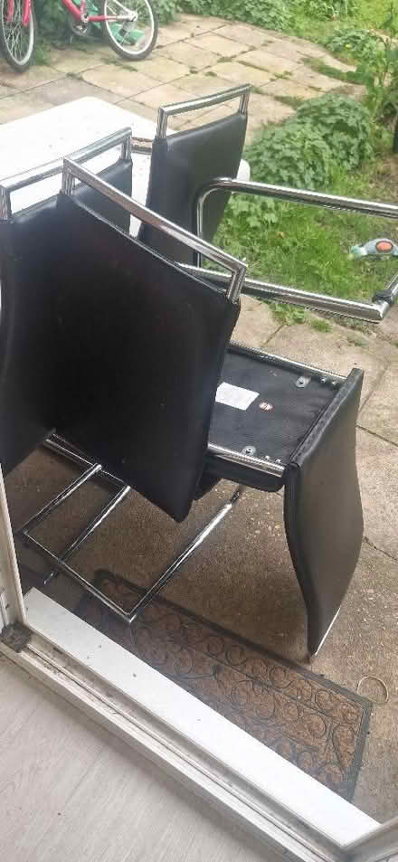 Photo of free 4 chairs (Hanworth RG12) #1