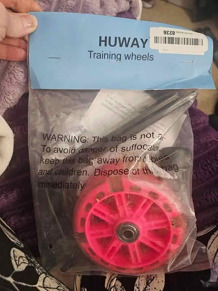 Photo of free Kids bike training wheels (Himes Ave area Frederick) #1