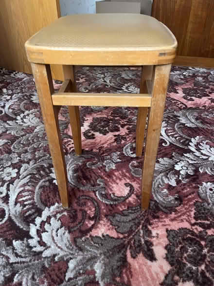 Photo of free Vintage stool very good condition (Shirley Warren SO16) #1