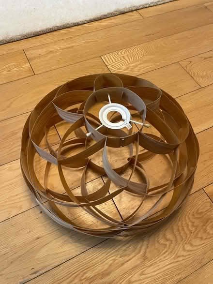 Photo of free Wooden Light shade (Teddington TW11) #2