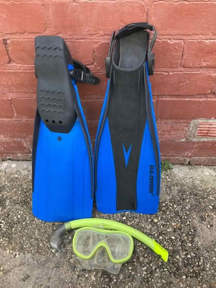 Photo of free Scuba diving fins, mask and snorkel (Greenhill S8) #1