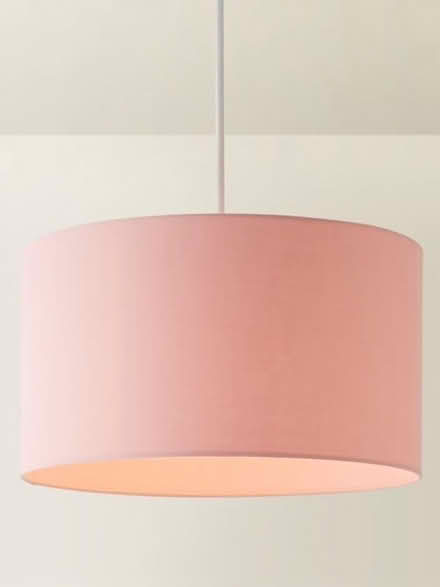 Photo of free Large blush pink lampshade (Abington) #1