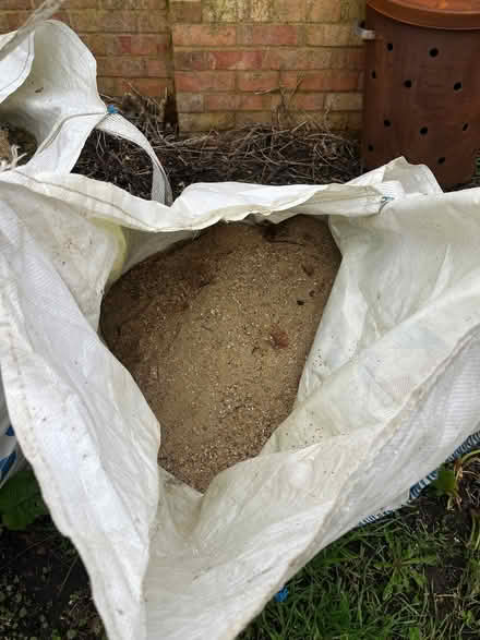 Photo of free Large bag of sand (College Town GU47) #1
