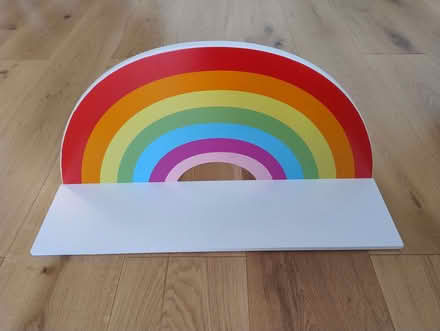 Photo of free Children's rainbow shelf unit (Brondesbury NW2) #1
