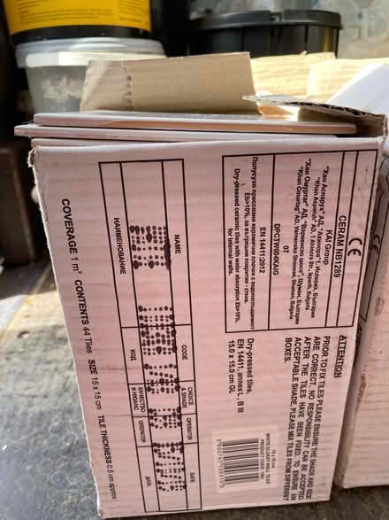 Photo of free White tiles (Minchinhampton GL6) #2