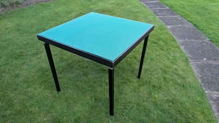 Photo of free Card table with folding legs (Caldy Valley CH3) #1