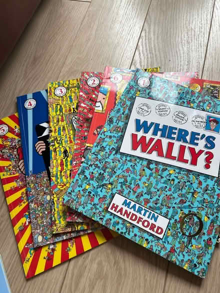 Photo of free Where is Wally? Set of 6 books (Caldecott OX14) #1