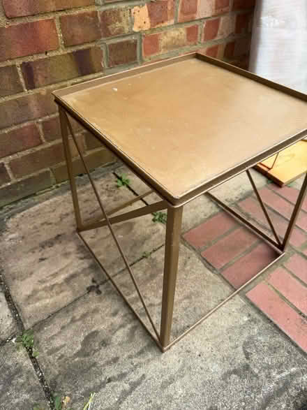 Photo of free Metal table (Hitchin SG4) #1
