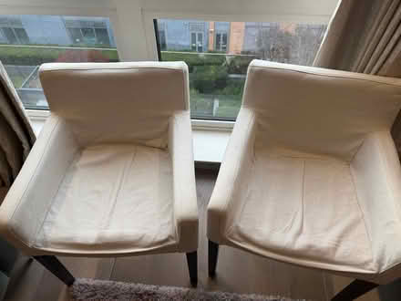 Photo of free Upholstered accent chairs (Chelsea Harbour SW6) #4