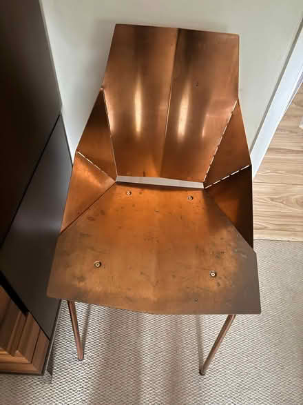 Photo of free Copper chair (Barnes SW13) #1