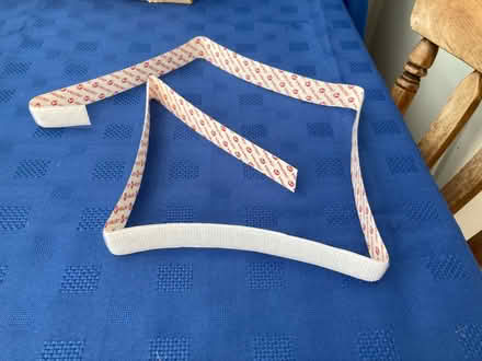 Photo of free 110cm strip Velcro white self-adhesive hook side (Bilton CV22) #1