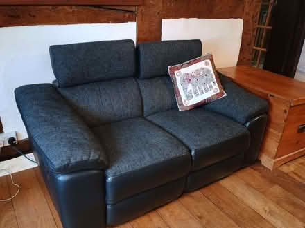 Photo of free 2 seater sofa & armchair (Guilsfield SY21) #1