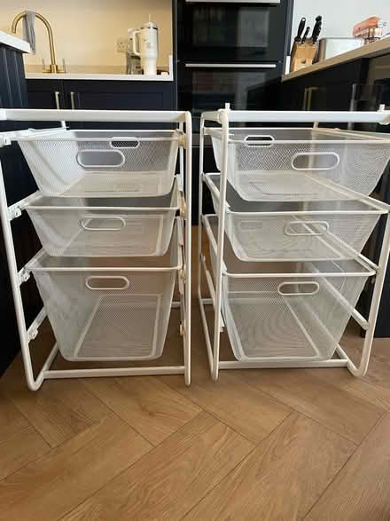 Photo of free 2 IKEA storage units with baskets (Teddington TW11) #1