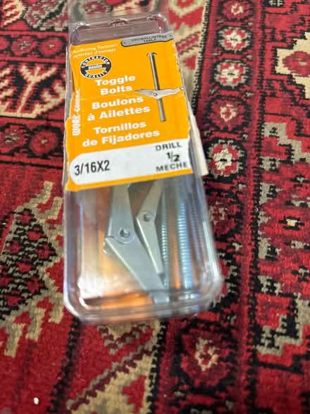 Photo of free Toggle bolts (Ninth Line & Hwy. 7 - Markham) #1