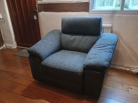 Photo of free 2 seater sofa & armchair (Guilsfield SY21) #2