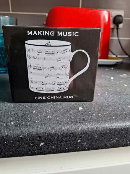 Photo of free Music design china mug (Walkley S6) #1