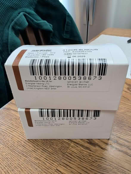 Photo of free 312 hearing aid batteries (Near Poolesville on MD 28) #1