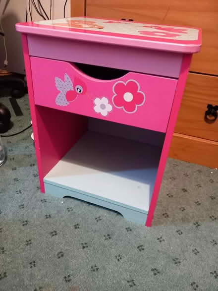 Photo of free Children's bedside table (Penrith CA11) #1