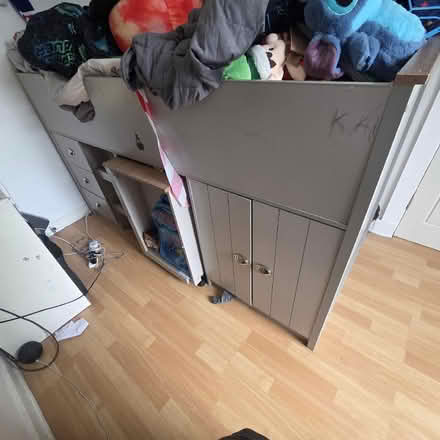 Photo of free Grey cabin bed (King's Park G73) #4