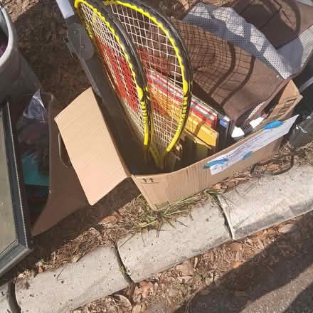 Photo of free Yard sale leftovers (By post office) #3