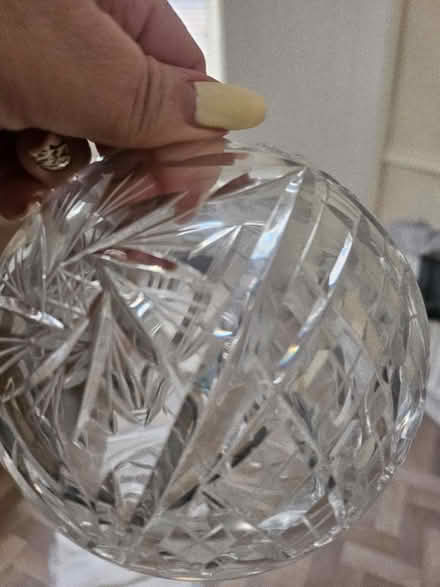 Photo of free Crystal bowl (Ashton in Makerfield WN4) #2