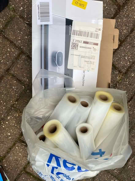 Photo of free Vacuum sealer & lots of plastic rolls for use with sealer (Cogges OX28) #1