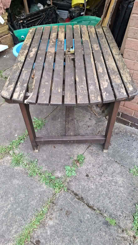 Photo of free Garden table (Glenfield LE3) #2