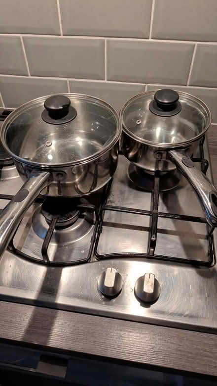 Photo of free stainless steel pots with lids (BR3) #1