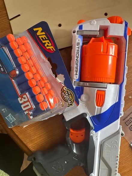 Photo of free Nerf Gun & pellets (Grafton, Shrewsbury) #1