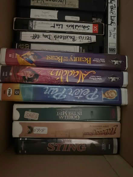 Photo of free VHS tapes of movies (Hollis Street, Groton) #1
