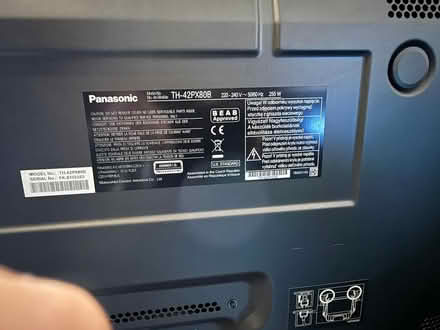 Photo of free Panasonic Vierra 42 inch Plasma TV (TN24) #4