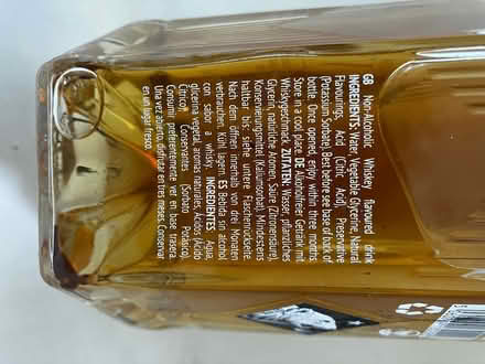 Photo of free Non-alcoholic amber oaked spirit (Walton Manor OX2) #2