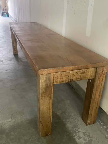 Photo of free Solid wood bench (Fremont Ca) #1