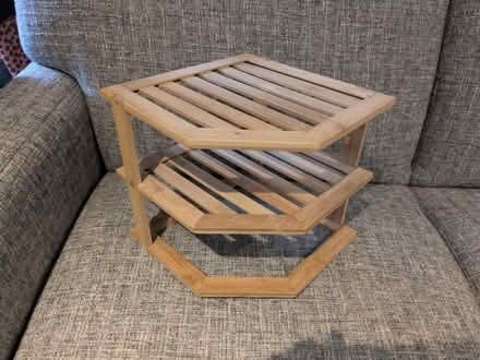 Photo of free Bamboo plate rack (EN11 - Hoddesdon) #1