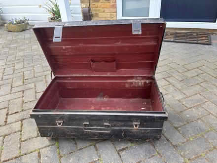Photo of free Old metal box (Wheathampstead) #2
