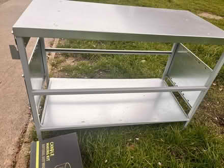 Photo of free Metal storage shelf - billy book (Bushey, WD23) #1
