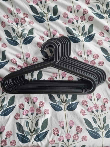 Photo of free 10x Ikea black hangers (BN2) #1