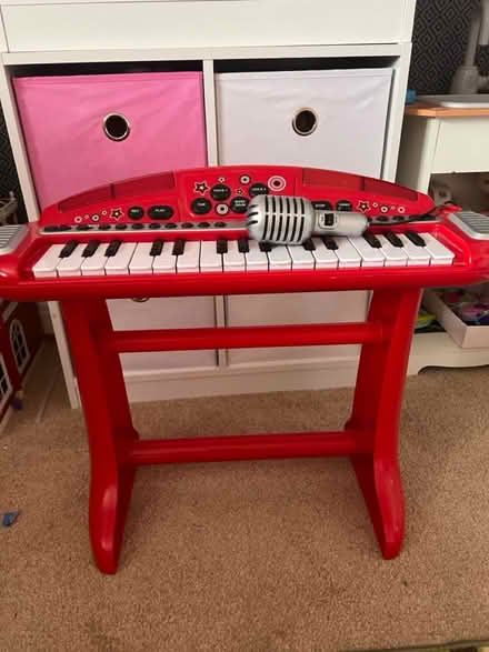 Photo of free Kids’ Red Musical Keyboard (WN1) #1