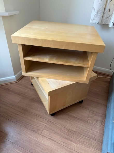 Photo of free IKEA Oppli TV Stand on Wheels (Thrapston) #3