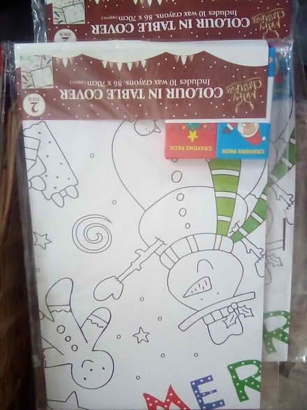 Photo of free Christmas activity packs and activity tablecloths. (Cliftonville CT9) #3