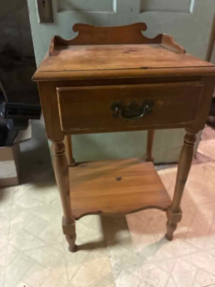 Photo of free Bedside table (Newton center) #1