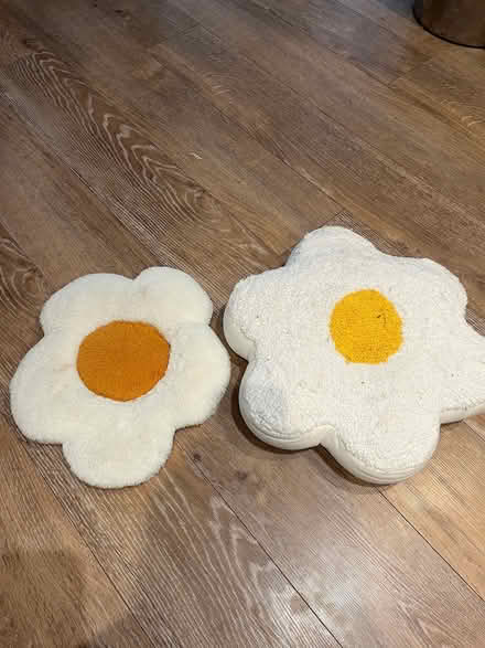 Photo of free 2 flower cushions (Malvern Link WR14) #1