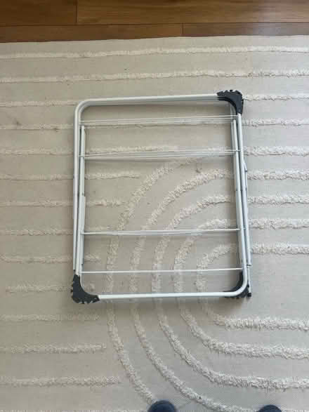 Photo of free Laundry rack (broken missing leg) (Dalston junction E8) #1