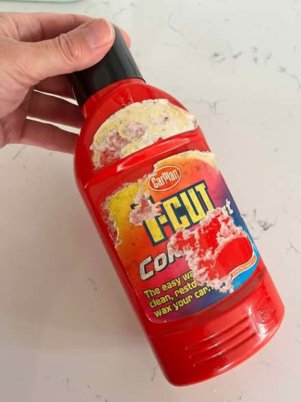 Photo of free T-Cut for car, colour red, half a bottle. (Princes Risborough HP27) #1