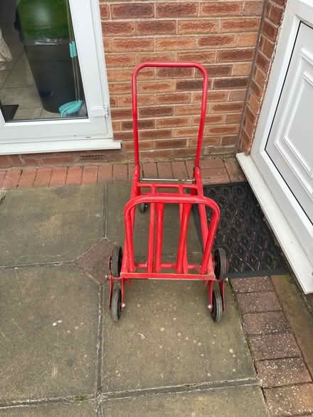 Photo of free Red Metal Multi-Purpose Trolley (Penketh WA5) #2