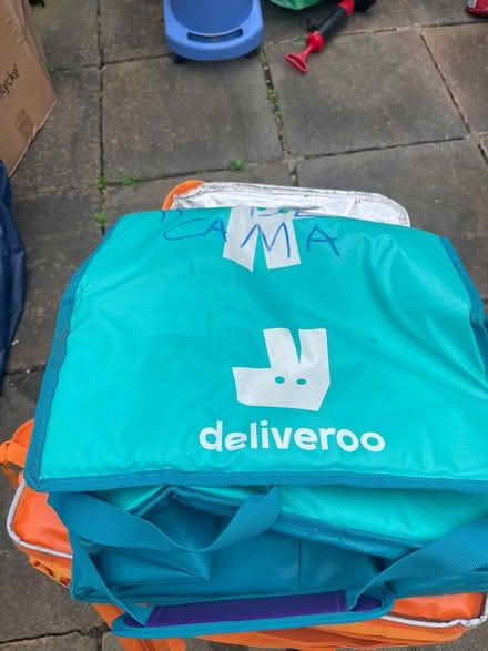 Photo of free Deliveroo backbag (NW9) #1