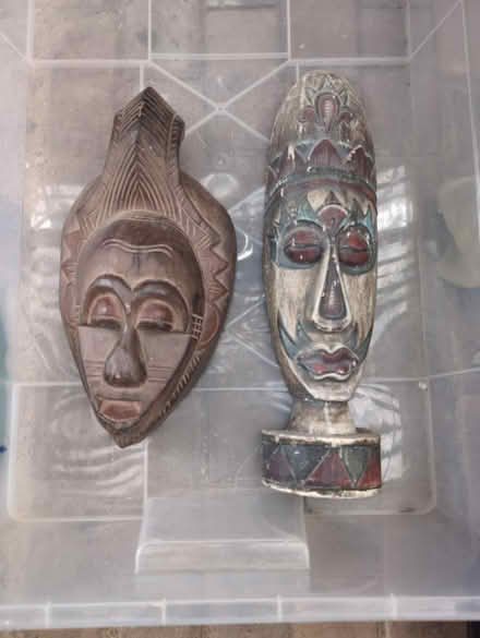Photo of free Wooden African masks (Calcot Rg31 7AT) #1