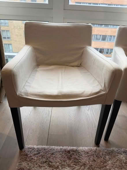 Photo of free Upholstered accent chairs (Chelsea Harbour SW6) #3