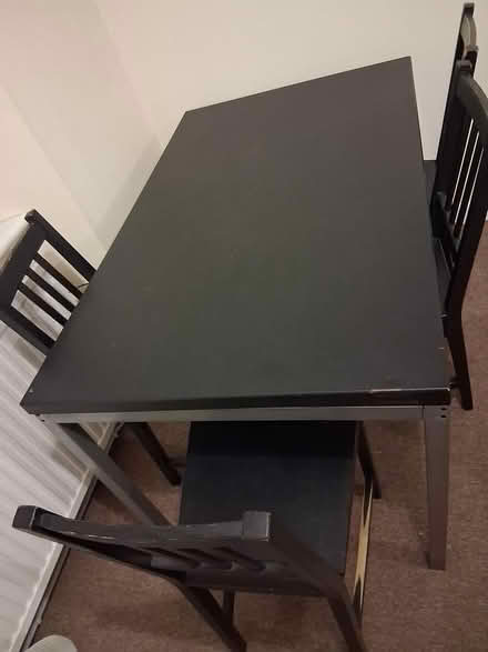 Photo of free Table and 4 chairs (PL25) #1