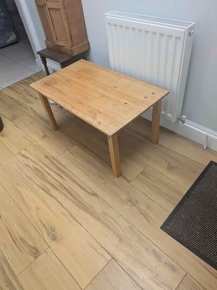 Photo of free Pine coffee table (Brundall NR13) #1